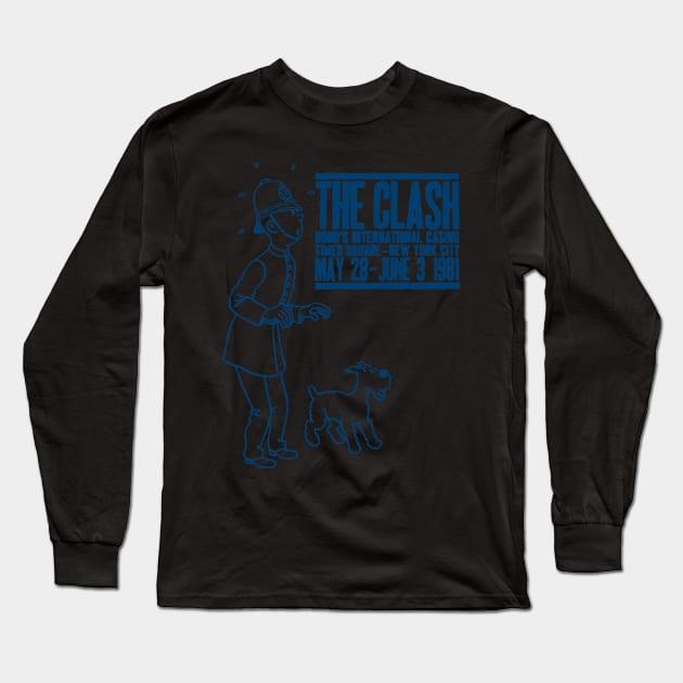 The Clash Punk Long Sleeve T-Shirt by Tosik Art1